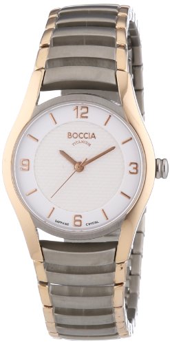 Preisvergleich Produktbild Boccia Damen-Armbanduhr XS Analog Quarz Titan 3229-03