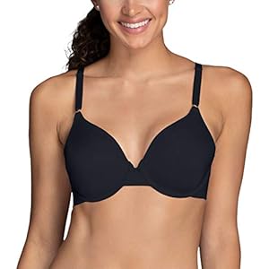 Vanity Fair Women's Full Coverage Beauty Back Smoothing Bra (34B-42D), Underwire-Black, 38B
