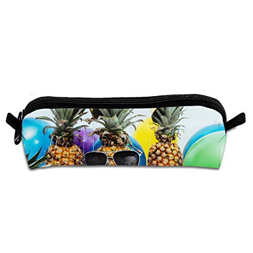 Preisvergleich Produktbild Pengyong Ananas Weihnachtsdekoration, Schüler, Federmäppchen mit Reißverschluss, kleine Kosmetiktasche, Make-up-Tasche, Münzbörse, für Kinder, Jugendliche und andere Schulbedarf