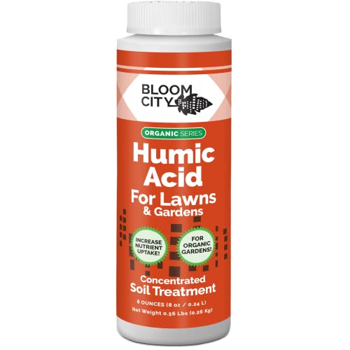 Organic Liquid Humic Soil Health Formula, Great for Houseplants, Gardens