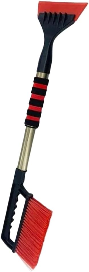 Snow Brush and Ice Scraper for Car Windshield Extendable Snow Removal Tool with Ergonomic Foam Grip Snow Clearing Brush