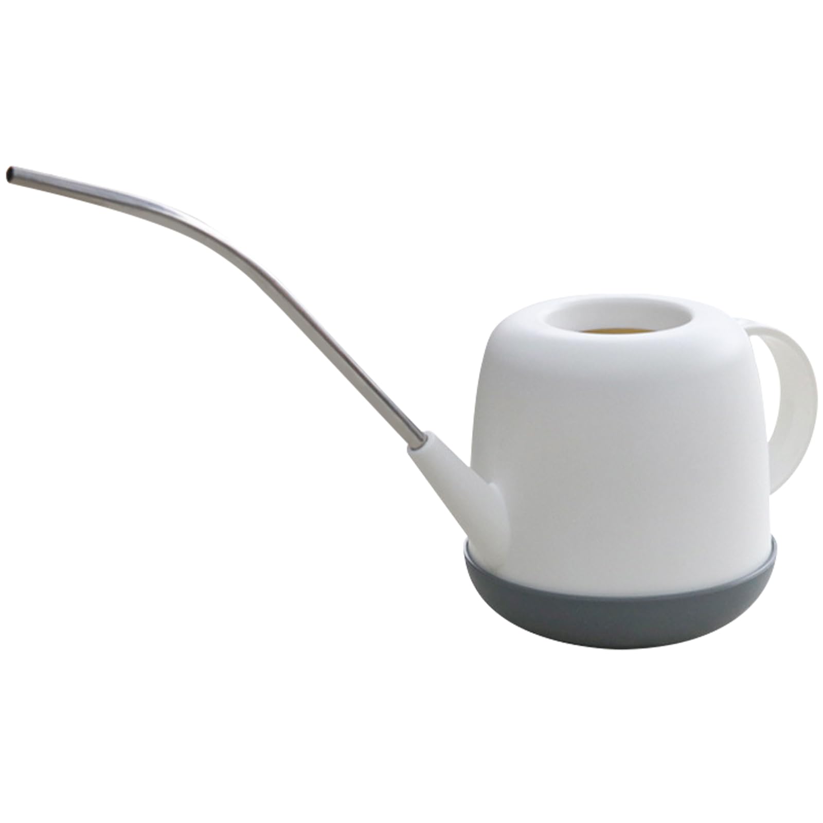 Lizbin Watering Can for Indoor Plants with Long Spout, Plant Watering Can, Watering Cans Indoor Plants, Small Watering Cans for House Plants, Flowers, Succulents 1L/34oz (White)