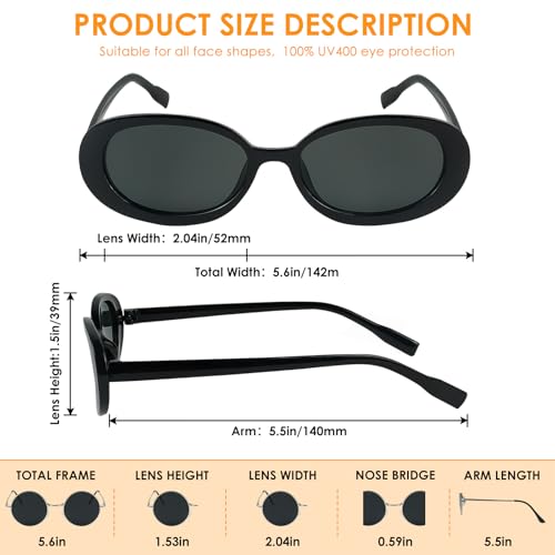 Image of Sunglasses for Women Men Retro Classic Metal Stylish Trendy Sun Glasses UV400 Protection