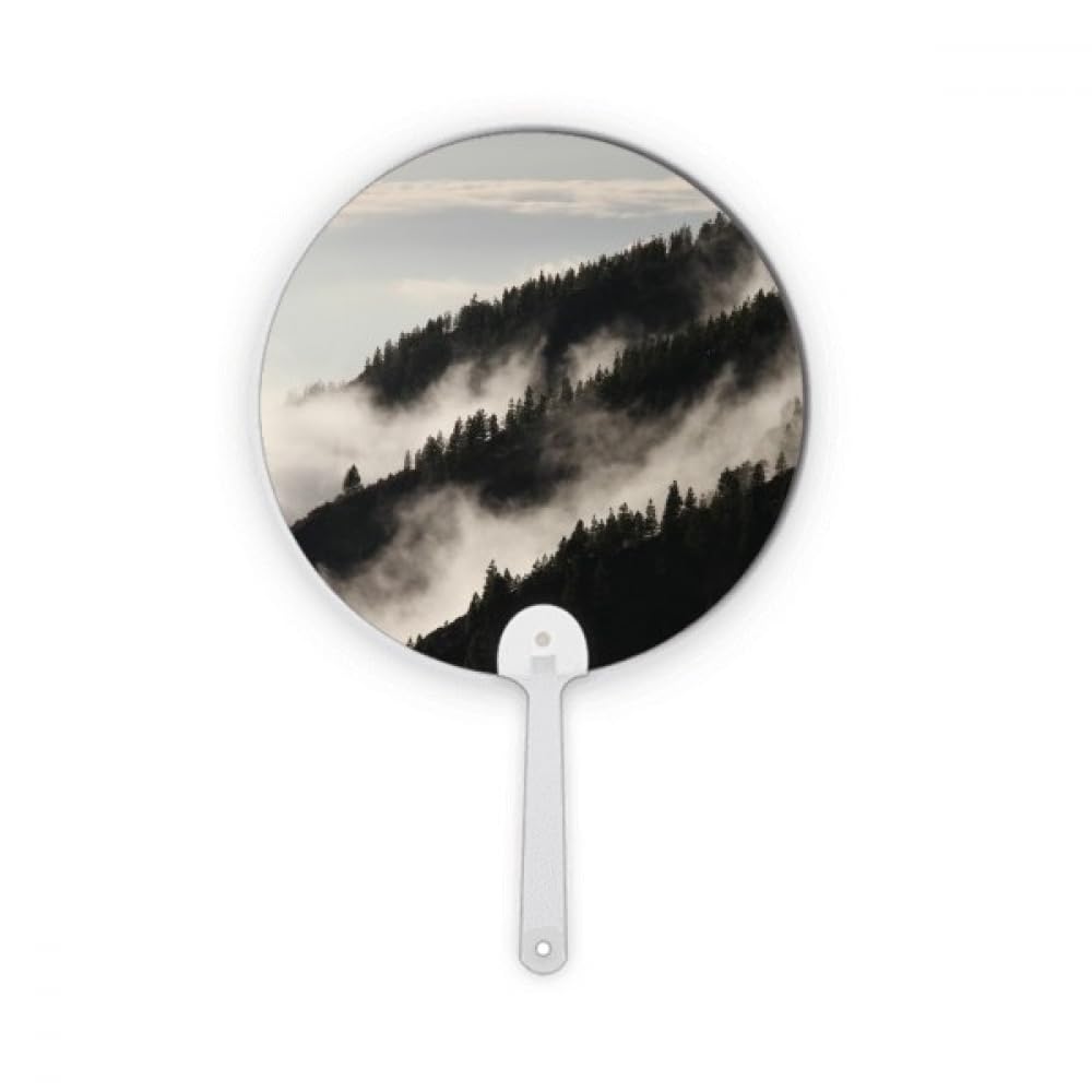 Ventilateur rond en plastique No/No Fog Mist Nuages Mountain décoration artisanat
