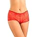 All Lace Boyshort Panties for Women, Pack of 12, Sexy & Comfortable