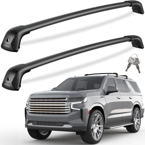 Roof Rack Cross Bars for 21-26 Chevy Tahoe & Suburban & Yukon & E...