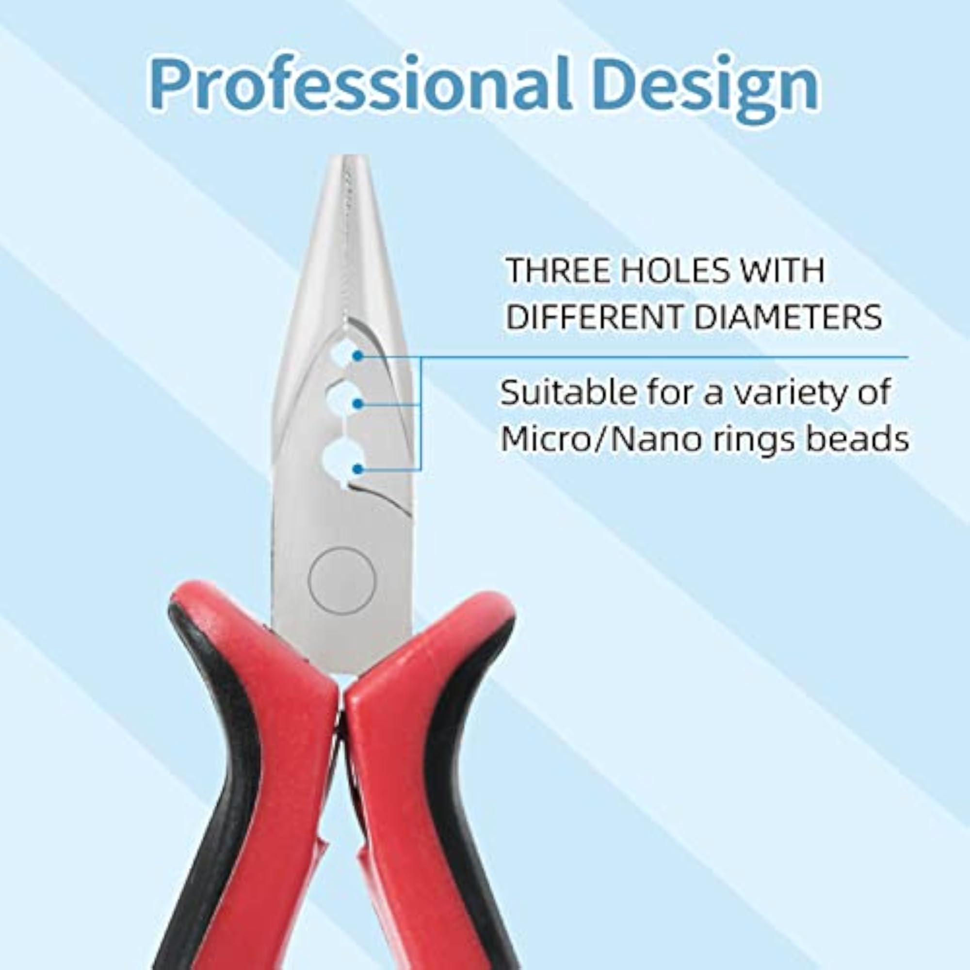 Professional Linkies Microring Opener Tool for Hair Extension Removal