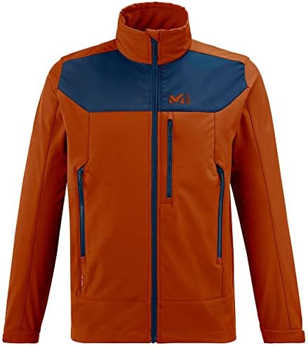 Amazon | [ミレー] 防風保温ジャケットTRACK JKT M9567 RUST/SAPHIR
