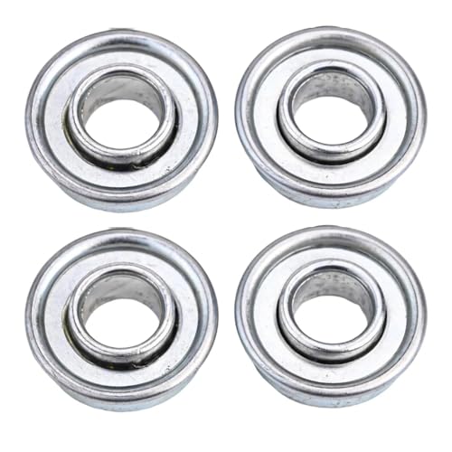 4個入りホイールベアリング 芝刈り機用 12.7mm x 28.6mm トラクター用ホイールベアリング 芝刈りトラクター用ホイール ガーデン電動工具