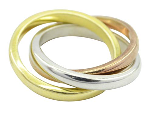 Bague en argent sterling RIYO bague anti-allergique sans nickel pour peau sensible