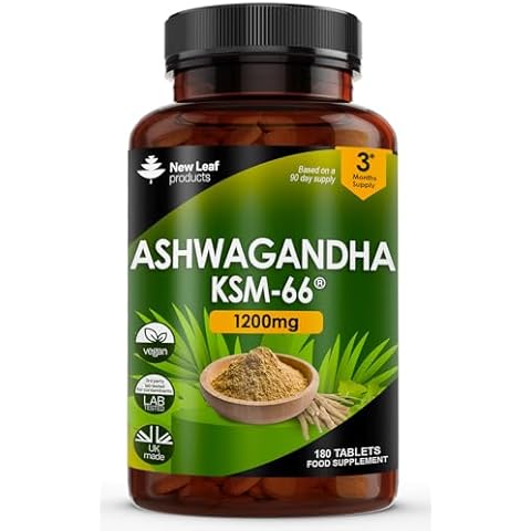 High Strength Ashwagandha KSM 66 Tablets Cover