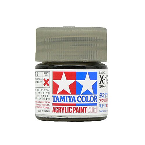 タミヤカラー アクリル塗料ミニ X-19 スモーク