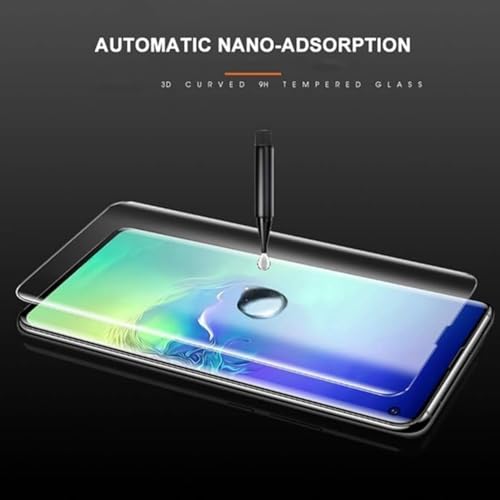 Image of TechTrendz Scratch Resistance Full Glue Edge to Edge UV Tempered Glass Screen Protector for Samsung Galaxy S24 Ultra 5G (2024)