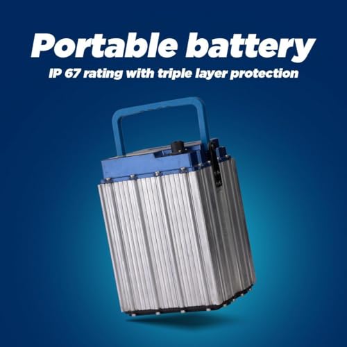 Image of BG D15 Pro Electric Scooter With Charger, Glistening Blue (Advance Booking for Ex-Showroom)