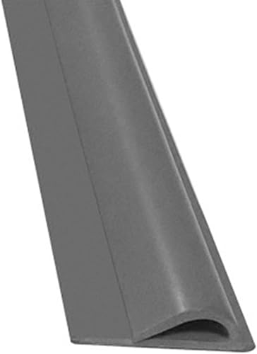 Miniatura 8 de Tira de borde de alfombra, protector de borde de alfombra, tira de transición de piso suave, tira de umbral de goma, reductor de puerta de 1.4 in de