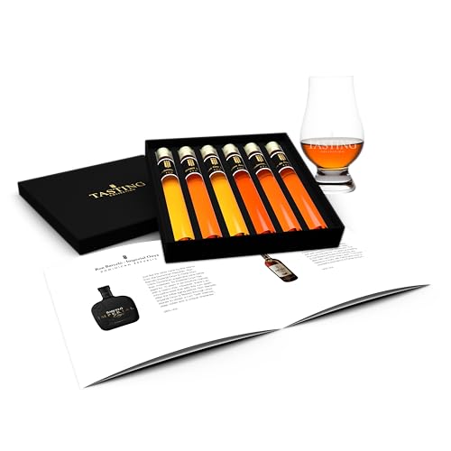 Rum Tasting Probierset 6 Fläschchen Verkostung im Geschenkset Satz 2