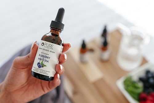 Image of Pure Inventions - Blueberry & White Tea Water Infusion Drops - Antioxidants & Electrolytes - Health & Wellness Drink - Immunity Support -Sugar Free, Zero Calorie, No Artificial Sweeteners -60 Servings
