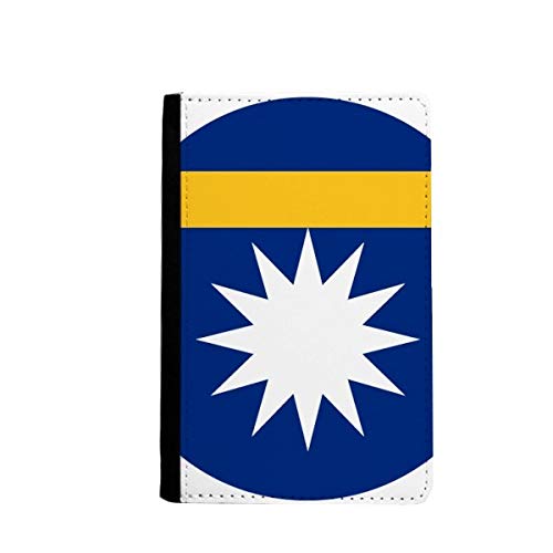 Étui portefeuille de voyage Nauru Oceania au design classique national
