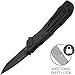 SOG Twitch ll Lockback Knife- EDC Assisted Opening Tactical Folding Knife with 2.65 Inch AUS 8 Stainless Steel Blade and Low Carry Clip with Double Thumb Studs (TWI2-CP)