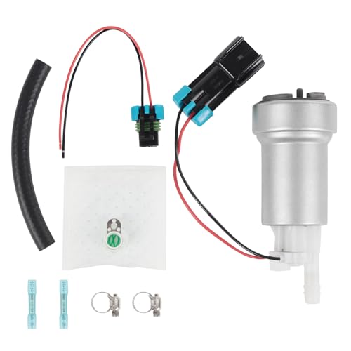 Fuel Pump with Install Kit 450 LPH E85 High Pressure Racing Fuel Pump Kit Universal F90000285 F90000267 F90000274 TIA-485-2 400-0085
