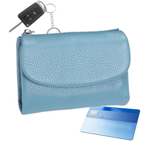 Portefeuille pour pièces de monnaie pour femme fin pour vider ses poches