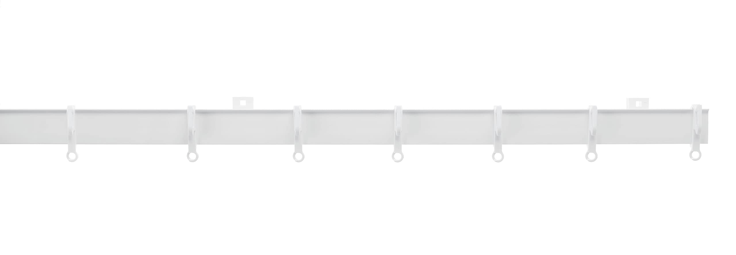 Swish Aluglyde Aluminium track complete with fittings, White (175cm Wide)