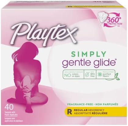 Miniatura 1 de Playtex Gentle Glide Tampones - Sin perfume - Absorción regular - 40'...