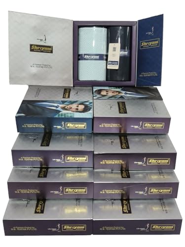 Image of Unstitched Plain Shirt and Trouser Fabric Combo Gift set - Cotton Blend Material - 2.25m Shirt Cloth - 1.20m Pant Cloth