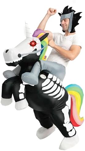Spooktacular Creations Inflatable Halloween Costume, LED Light Ey...