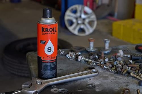 Kroil Original Penetrating Oil With Silicone, Industrial Size, 16.5 Oz. Aerosol (Kanolab Silikroil) #TOP2