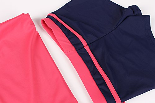 Image of JerrisApparel Little Girls' Summer Two Piece Boyshort Tankini Kids Swimsuit