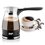 SUNOYA Elektrische Türkische Kaffeemaschine Mit Griff, 500ml Elektrische Kaffeekanne, Elektrische...