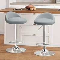 【大阪市内引取】カウンターチェア　ホワイト　皮革　2脚セット 大阪市内引取】カウンターチェア ホワイト 皮革 2脚セット