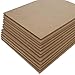 Bright Creations Chipboard Art Boards for Painting & Crafts - 8 x 10 in, 1/4 in Thick, 12-Pack - Warp-Resistant Backing Boards for Canvas Painting & Craft Supplies