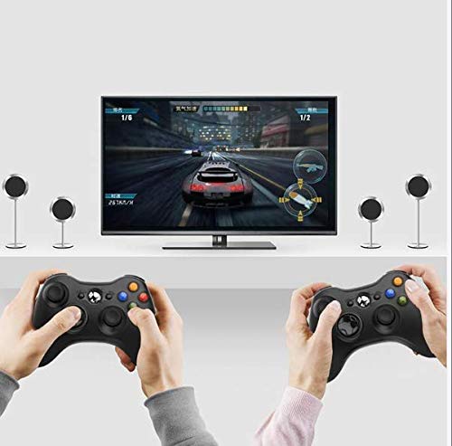 Dear, you PIC USB Ordinateur USB 2.4G Rocker Jeu de Vibrations,Noir Cover