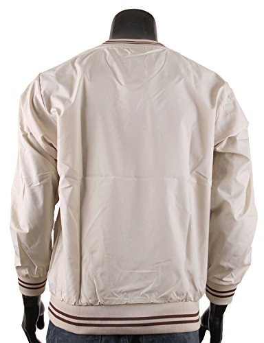 Bcpolo Men's Windshirt V-Neck Wind Shirt Wind Shirt Windbreaker Shirt Golf Shirt Us X-Large(Asain 2Xl) Beige #TOP4