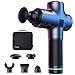 Produktbild Massagepistole addsfit® Massage Gun Tiefengewebe Massagegerät drahtloses Massagegerät Muskel Massagegerät elektrisch mit 5 Massageköpfen und 9 einstellbaren für Nacken Schulter Rücken (Schwarz)