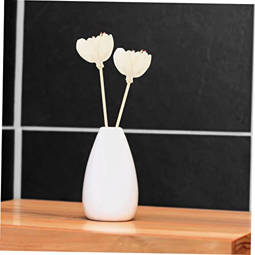 VICASKY 10 piezas varas aroma difusor con flor artificial miniatura 4
