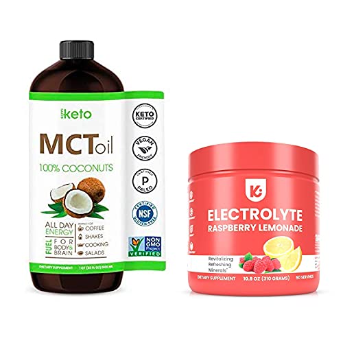 MCT Oil Keto Bundle - MCT Oil and Electrolytes