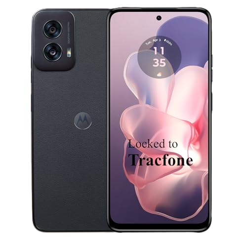 Tracfone | Motorola Moto g Power 5G 2024 | Locked | 128GB | 5000mAh Battery | 50MP Main Camera | Black