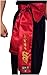 SHIHAN POWER SPORTS Kung Fu Sash RED with Golden Dragon Print Satin 300cm for Men/Women Shaolin Monk Kung fu Belt Wushu Martial Arts Karate Taekwondo Sashes for Uniforms Wing Chun Clothing
