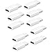 A-store 10PC USB-C Type-C to Micro USB Data Adapter For Huawei P9 / Google Nexus 6P / HTC 10; LG G5 / LG Nexus 5X / OnePlus 2 Two;