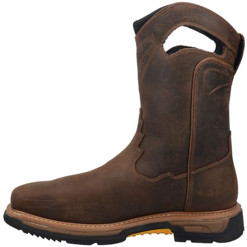 Image of Dan Post Mens Warrior 11 Inch Waterproof Square Toe Work Safety Shoes Casual - Brown