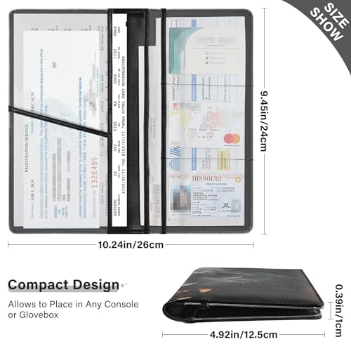 Organizador De Documentos Para Auto Multicolor miniatura 3