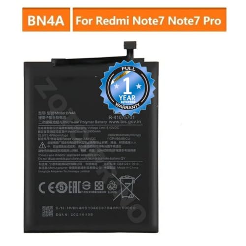 Image of Original BN4A Battery for Redmi Note 7 Pro /7 / 7S / M1901F7C / M1901F7G / M1901F7S Battery with 1 Year Warranty**** (CC106)
