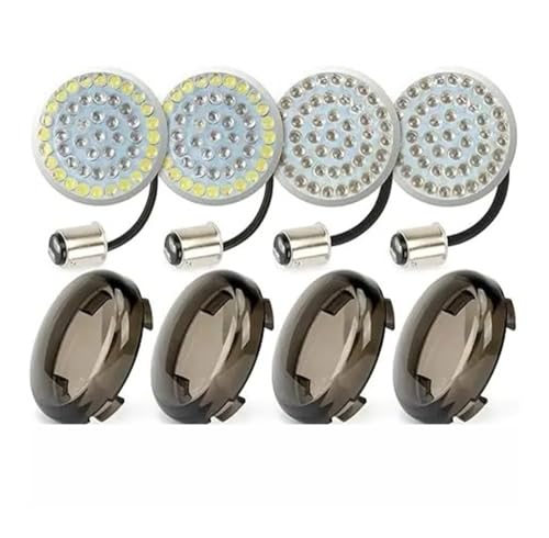 Feux arrière moto LED ampoules clignotants 1157 avant pour Bullet Street Glide 1986-2023