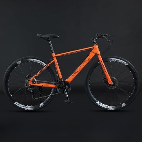 LumoLight初心者向け 入門級 適応身長155-185CM ベンドハンハンドルバー 通勤通学街乗り競技的な挑戦自転車 ロードバイク 高炭素鋼フレーム クロスバイクエアロロードバイク グラベルロードバイク 700C24/27/30段変速 超軽量 前後デ