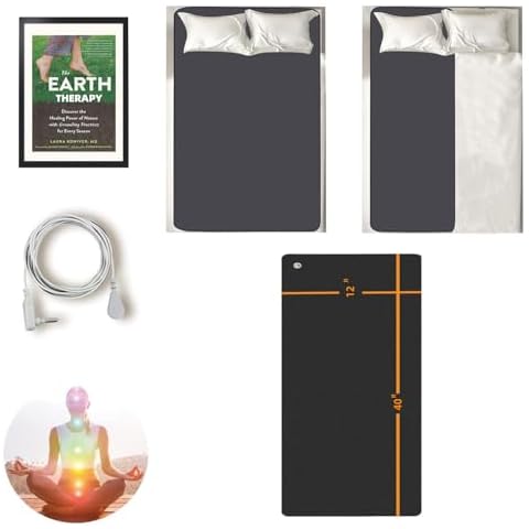 Grounding Foot Pad + Grounding Mattress Cover Kit * 2 Cover