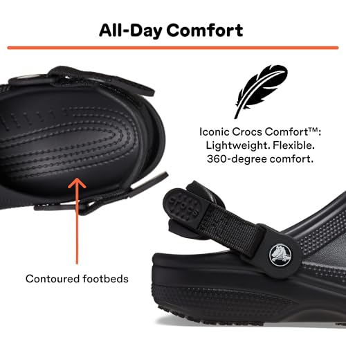 Image of Crocs Unisex-Adult Classic Work Clogs | Enclosed Toe | Slip Resistant | All Day Comfort