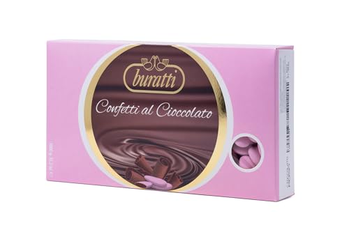 Buratti Confetti Cioccolato Rosa - 1 kg